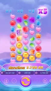 PG SLOT - Fruity Candy - game screen